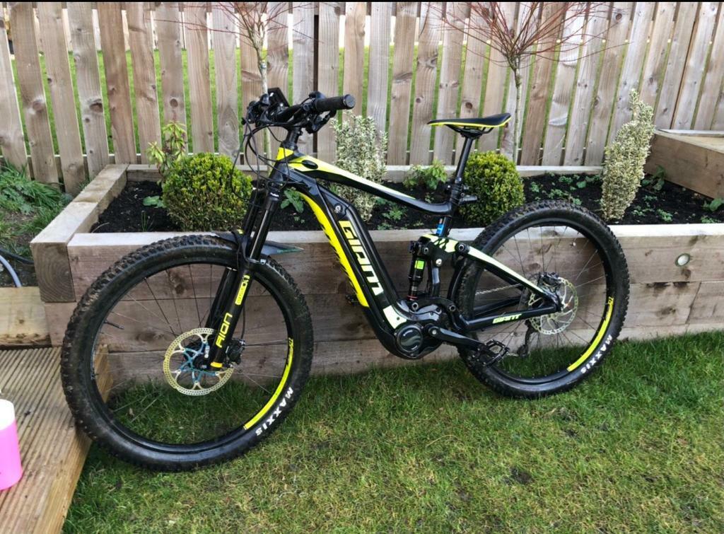 Giant Full E+1 Full Suspension Electric Mountain Bike.