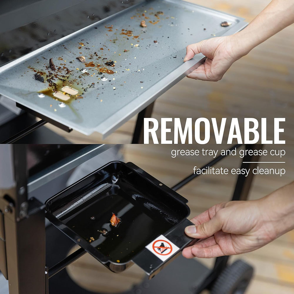 Royal Gourmet GA5401T 5-Burner Propane Gas Grill with Sear Burner and Side Burner