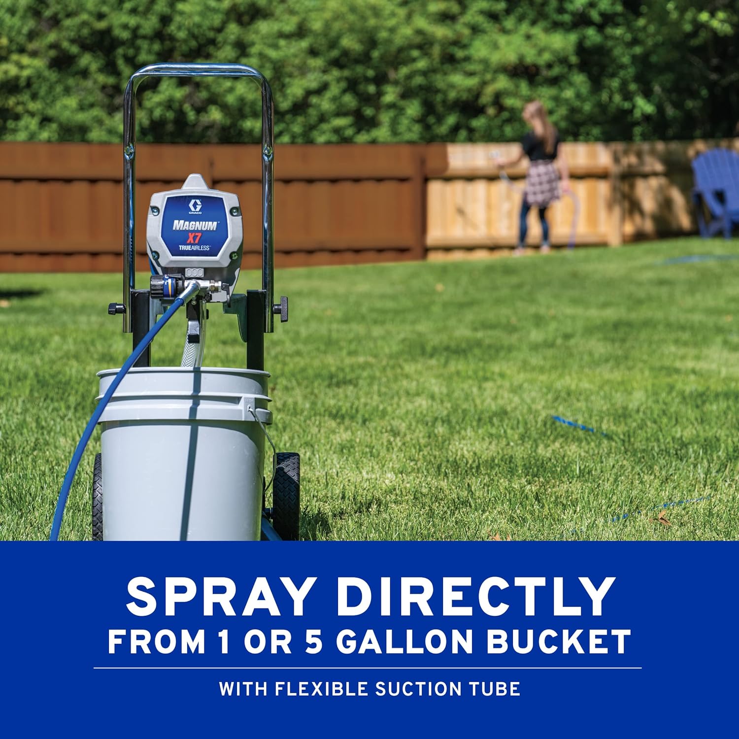 Graco Magnum  ProX19 Cart Airless Paint Sprayer, Gray