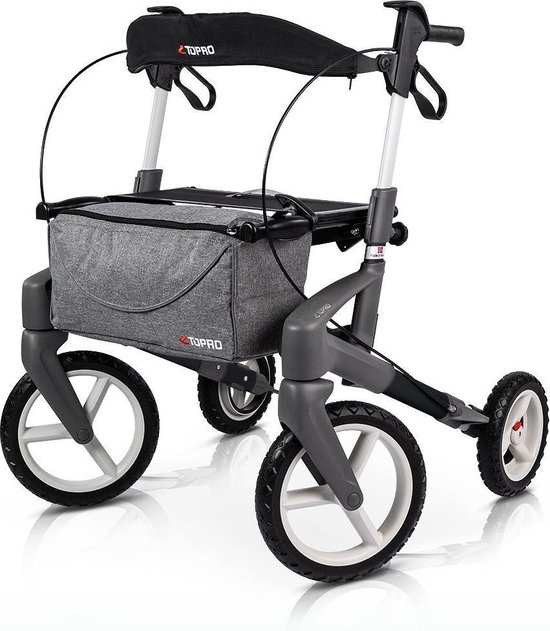 Rollator Topro Olympos ATR Off-road incl rugsteun