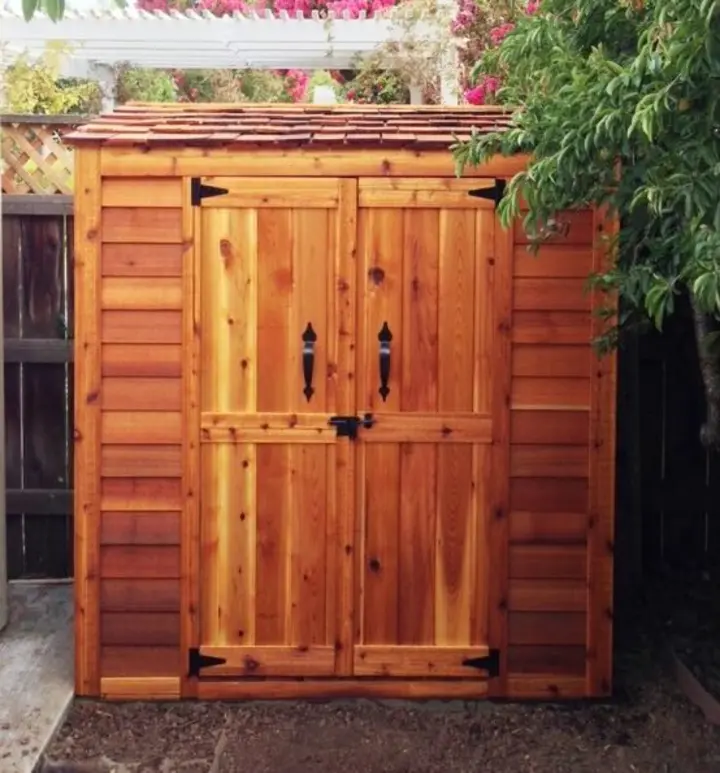 Grand Garden Chalet 6 ft. W x 3 ft. D Solid Wood Tool Shed