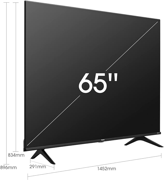HISENSE 65A6GTUK (65 inch) 4K UHD Smart TV, with Dolby Vision HDR, DTS Virtual