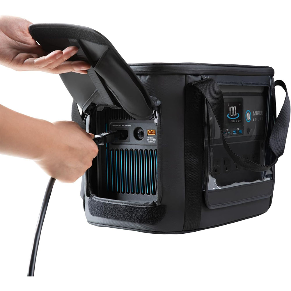 Anker SOLIX C1000 Portable Power Station with Water-Resistant Carry Bag